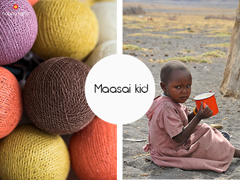 Masaai kid - LED