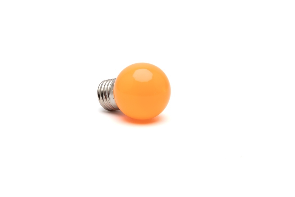 Outdoor LED bulb orange  