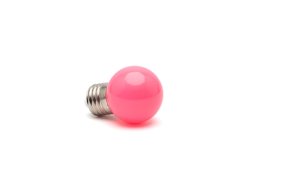 Outdoor LED bulb pink 