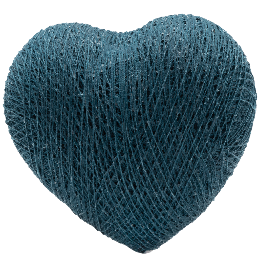 COEUR Bleu Canard nr12