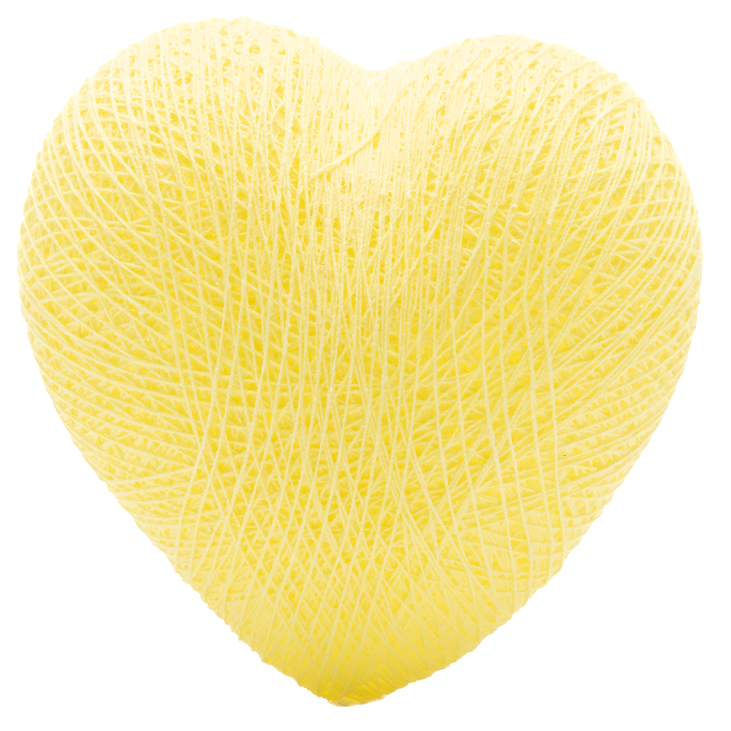 HEART Light Yellow nr24