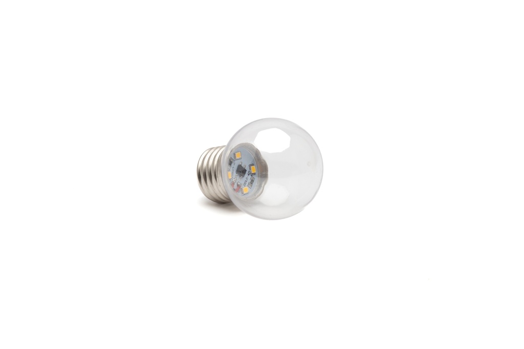 Outdoor LED bulb clear warm