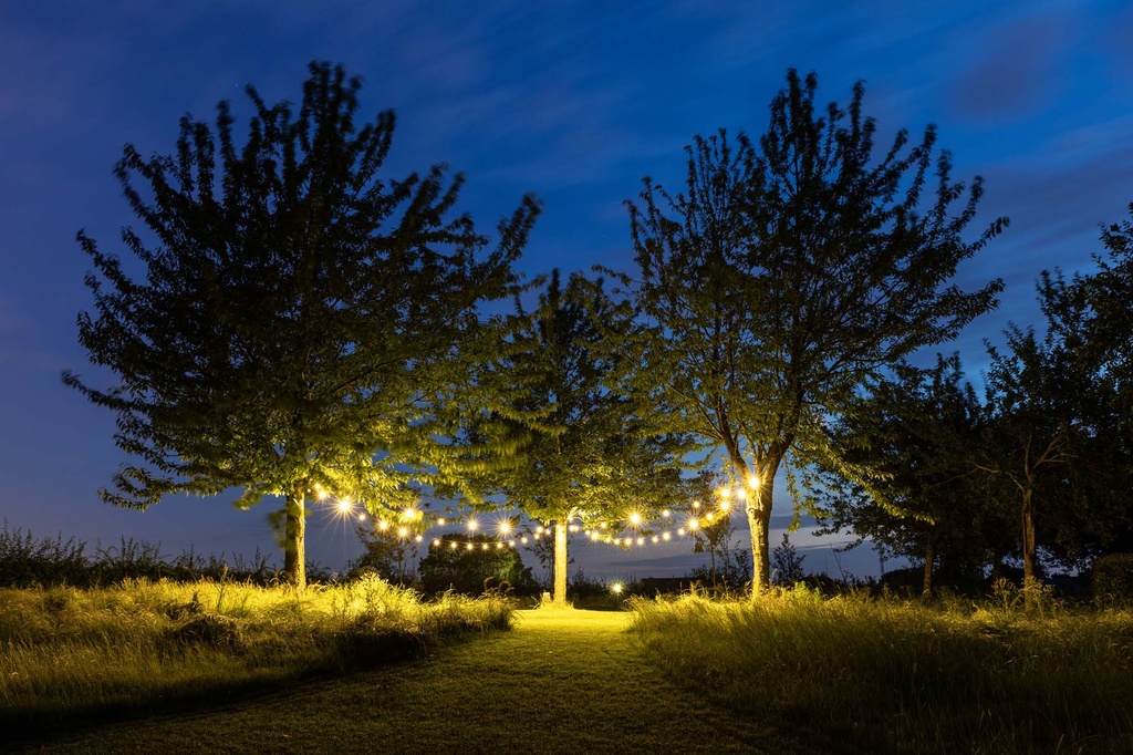 Guirlande lumineuse d'extérieur - Blanc chaud