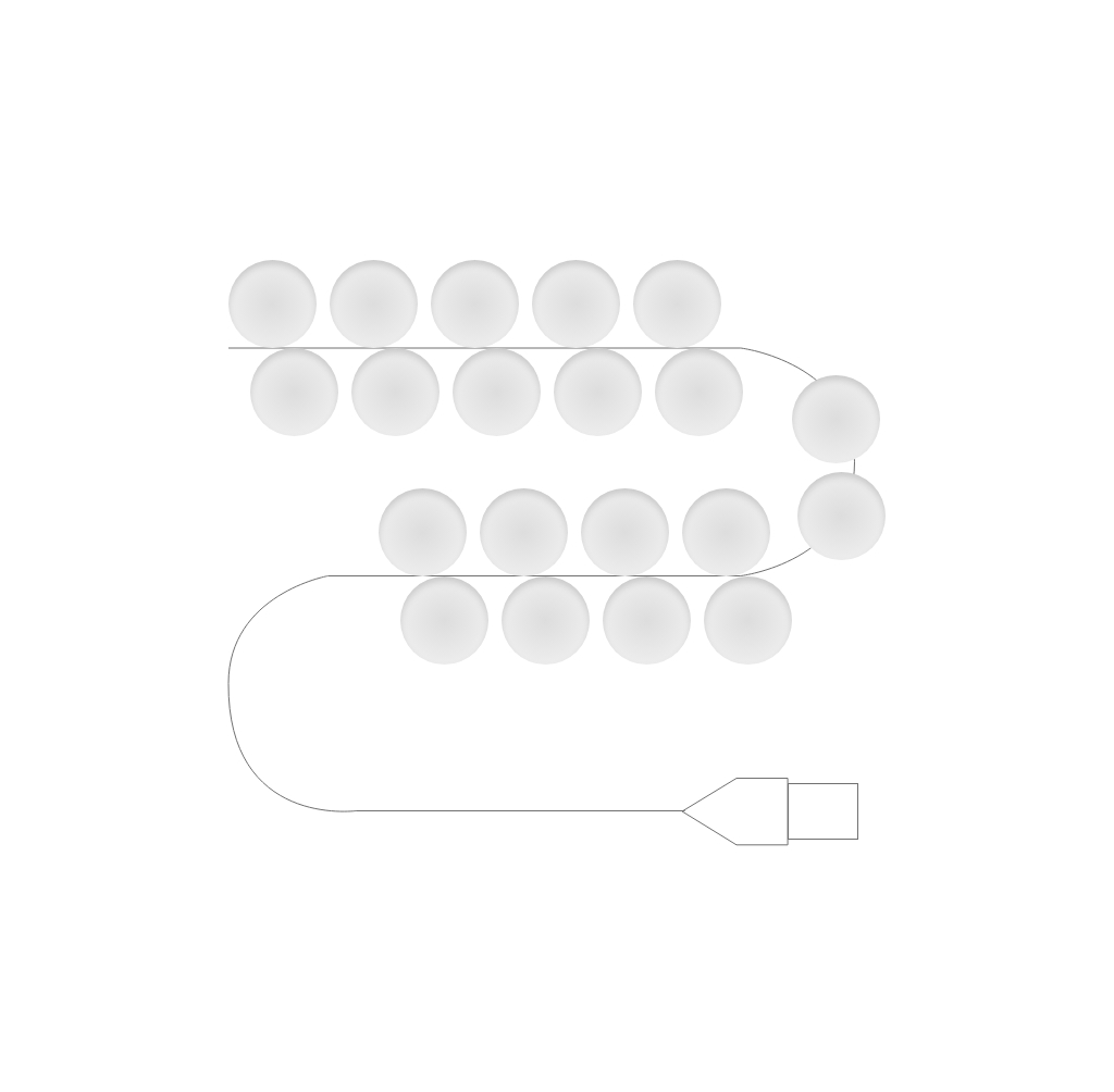 Créez votre propre guirlande lumineuse d'intérieur Happy Lights