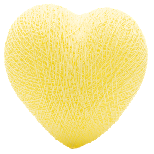 [H24] COEUR Jaune Clair nr24