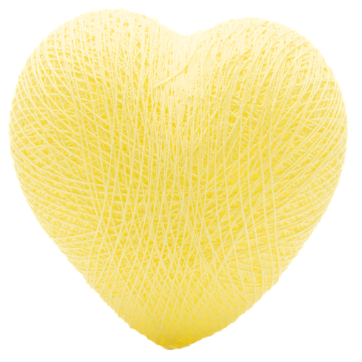 [H24] HEART Light Yellow nr24