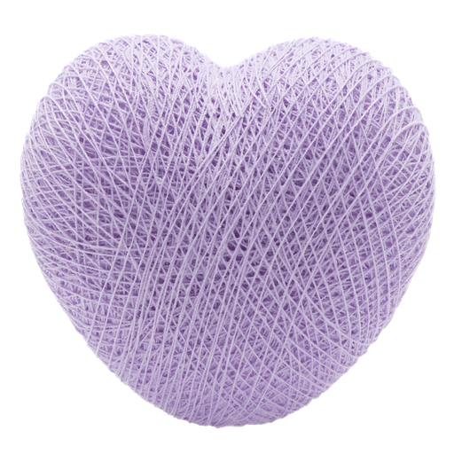 [H33] HEART Light Violet nr33