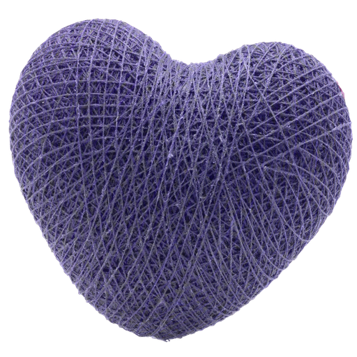 [H37] COEUR Violet Foncé nr37