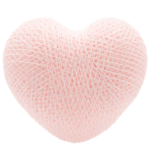 [H66] HEART Soft Pink nr66