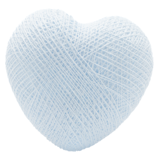 [H67] COEUR Soft Bleu nr67