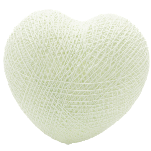 [H68] HEART Soft Green nr68